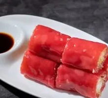 Crispy Shrimp Red Rice Noodle Roll