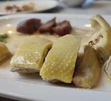 Roast Goose with Steamed Chicken