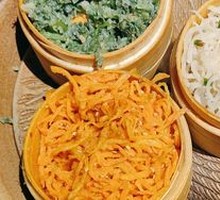 Three-color Steamed Vegetables