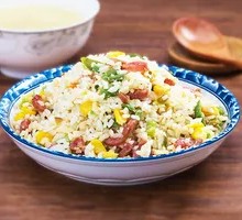 Donkey Meat Fried Rice