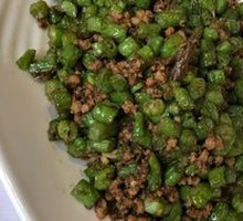 Minced Pork with Green Beans and Preserved Vegetable
