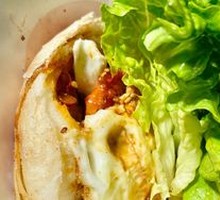 Braised Flatbread with Pork Tenderloin Deluxe