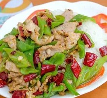 Stir-Fried Pork with Rice