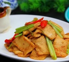 Stir-fried Tofu with Thousand Layers