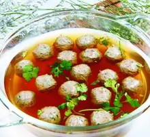 Beef Meatball Soup