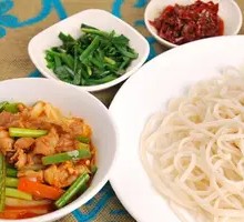 Xinjiang Noodle Stir-Fry
