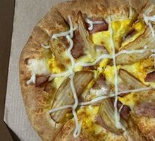 American-style Bacon & Potato Pizza