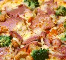 Italian Pork Neck Meat Deluxe Pizza