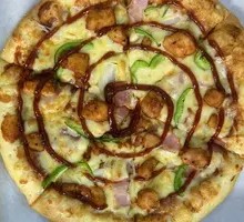 9-inch BBQ Chicken Bacon Pizza