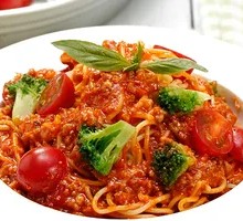 Italian-style Meat Sauce Noodles