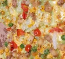 Thai Green Curry Chicken Pizza