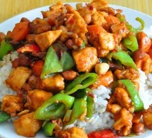 Kung Pao Chicken Rice Bowl