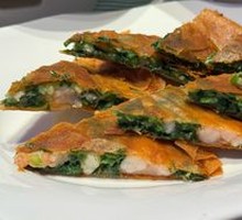 Signature Spring Chives with Fresh Shrimp Crispy Wraps