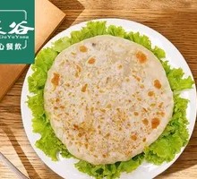 Bok Choy and Fermented Black Bean Pancake