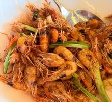 Stir-fried Live Green Shrimp from Danjiang