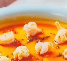 Steamed Egg with Shrimp