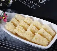 Golden Fried Rolled Tofu