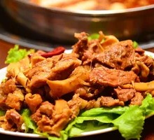 Small Pot of Tendon and Brain Meat