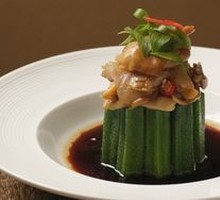 Okra with Scallops