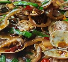 Spicy Stir-Fried Clams