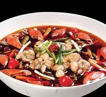 Sizzling Pork Intestines and Frog