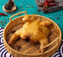 Crispy Fried Whole Chicken