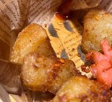 Fried Rice Noodles with Sausage and Potato