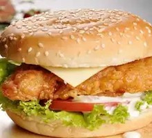 Orleans Grilled Chicken Leg Burger