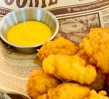 Korean Fried Chicken with Honey Mustard Sauce