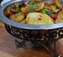 Spicy Potatoes in Dry Pot