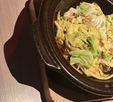 Fried Pork Crumbs with Chinese Cabbage