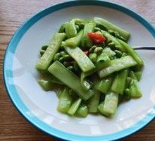 Guangdong Loofah with Edamame