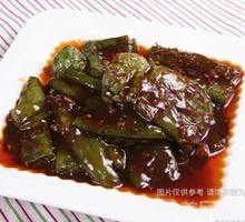 Stir-Fried Green Peppers with Rice