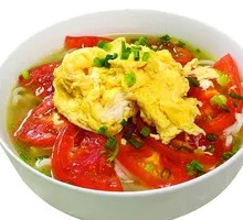 Tomato and Egg Rice Bowl