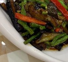 Eggplant and Green Bean Stir-Fry