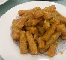 Egg Yolk Baked Pumpkin