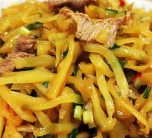 Pickled Mustard Greens with Pork Noodles
