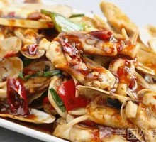 Spicy Sauce Stir-fried Clams