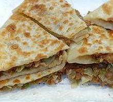 Pork and scallion dumplings