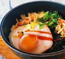 Squid Cheese Rice Bowl