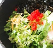 Fried Sauce Fish Roe Rice