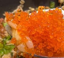 Korean Beef and Fish Roe Rice Bowl