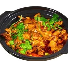 Stewed Chicken in Iron Pot