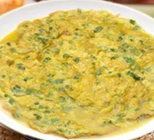Scrambled Eggs with Green Onions