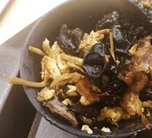 Pork Meatball with Scrambled Eggs and Vegetables