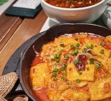 Garlic Ham Braised Tofu