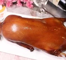 Beer-Infused Crispy Roast Duck