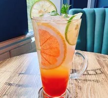 Grapefruit Lychee Sparkling Drink