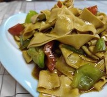 Spicy Pepper and Dried Tofu
