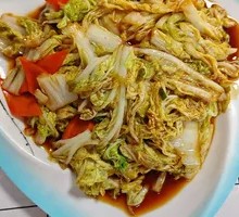 Sour-Spicy Napa Cabbage